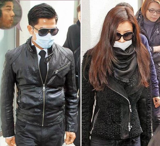 熊黛林父亲病逝 郭富城戴孝奔丧或扶正另一半